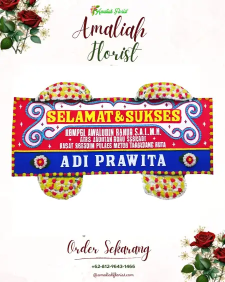 Papan Bunga Ucapan Selamat Kuntili